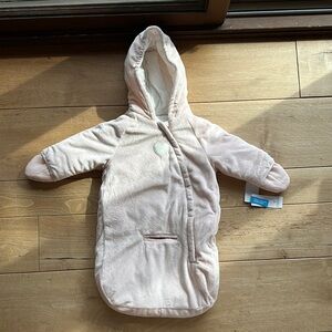 Cozy Pink Baby Stroller Bunting Bag wearable blanket